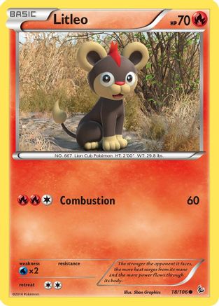 Image of Litleo (18/106) [XY: Flashfire]