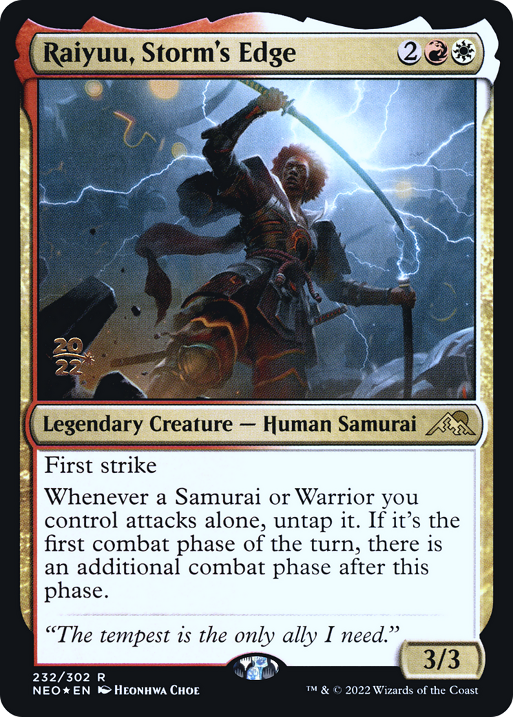 Image of Raiyuu, Storm's Edge [Kamigawa: Neon Dynasty Prerelease Promos]