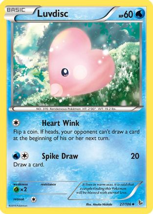 Image of Luvdisc (27/106) [XY: Flashfire]