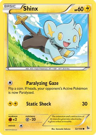 Image of Shinx (32/106) [XY: Flashfire]