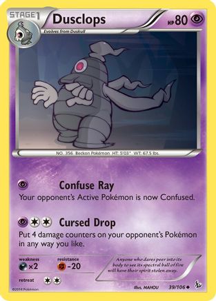 Image of Dusclops (39/106) [XY: Flashfire]