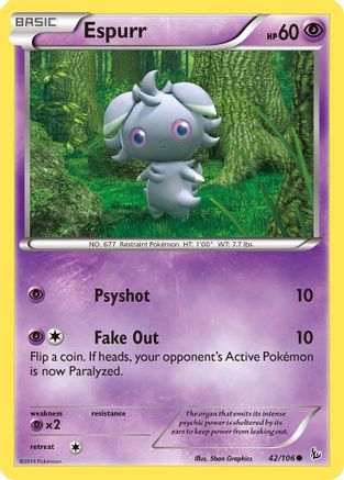 Image of Espurr (42/106) [XY: Flashfire]