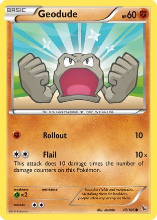 Image of Geodude (45/106) [XY: Flashfire]