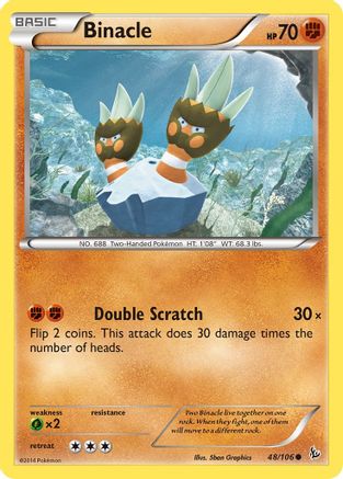 Image of Binacle (48/106) [XY: Flashfire]