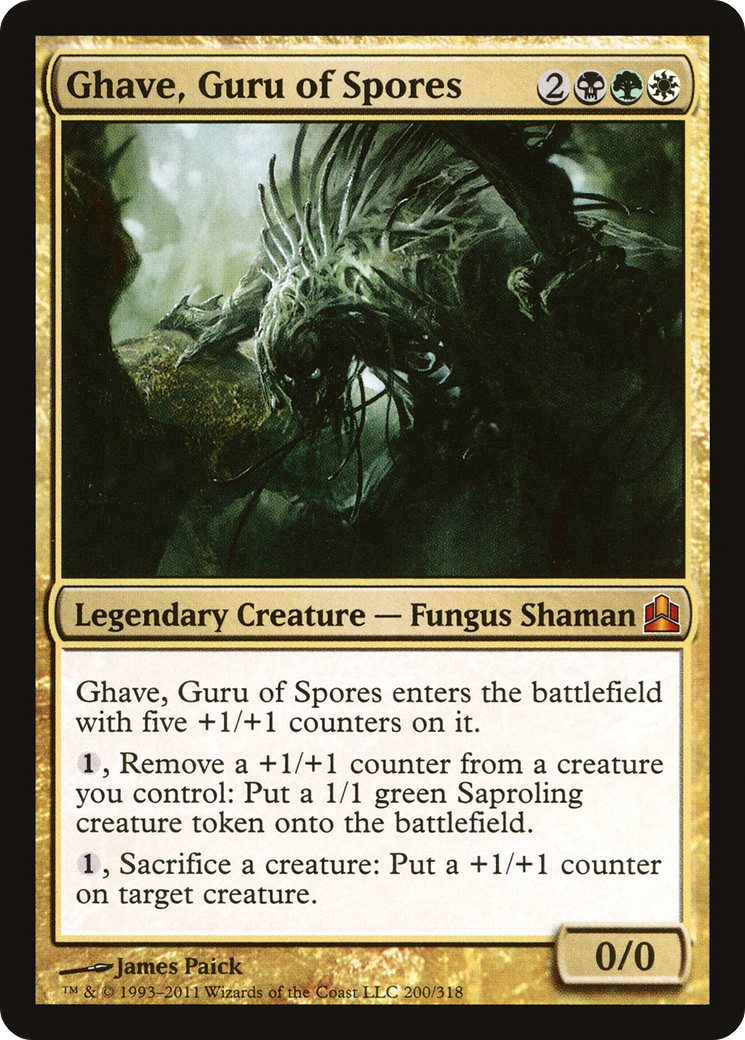 Image of Ghave, Guru of Spores [Commander 2011]