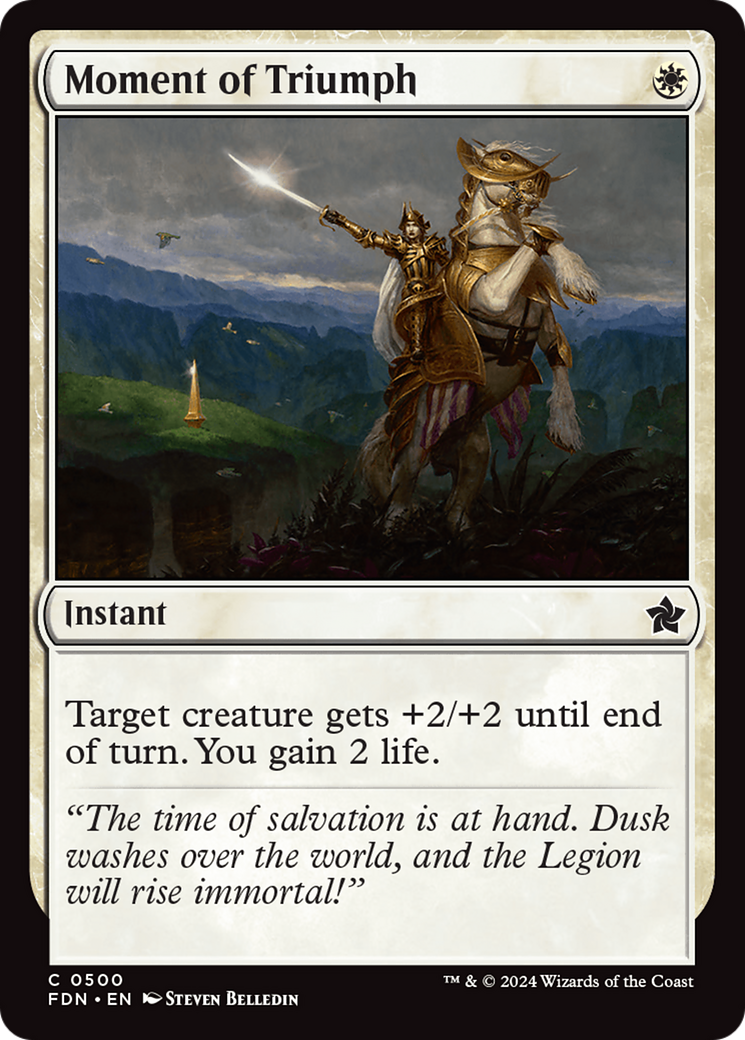 Image of Moment of Triumph [Foundations]