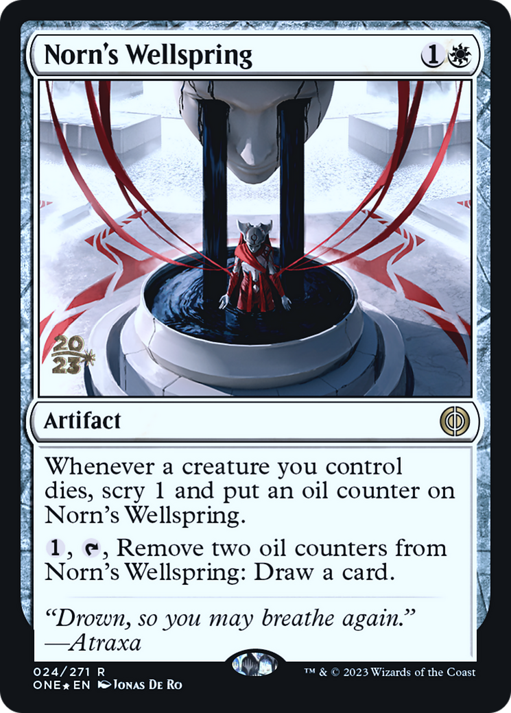 Image of Norn's Wellspring [Phyrexia: All Will Be One Prerelease Promos]