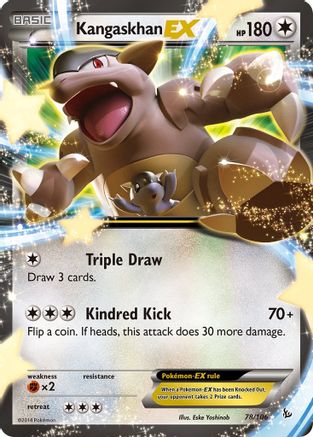 Image of Kangaskhan EX (78/106) [XY: Flashfire]