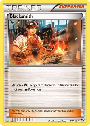 Image of Blacksmith (88/106) [XY: Flashfire]
