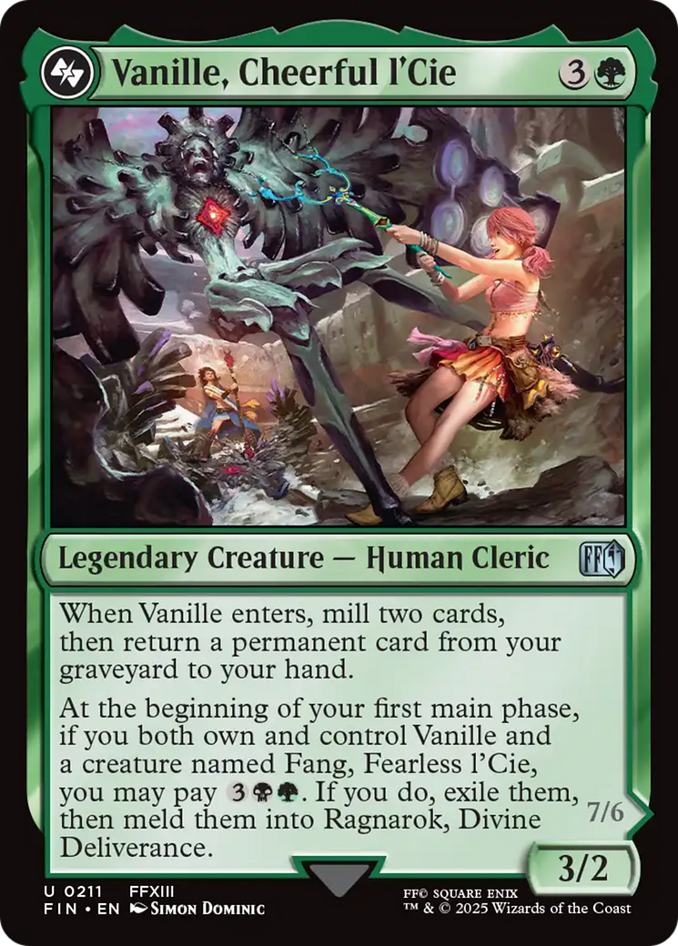 Image of Vanille, Cheerful l'Cie // Ragnarok, Divine Deliverance [FINAL FANTASY]