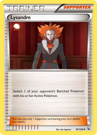 Image of Lysandre (90/106) [XY: Flashfire]
