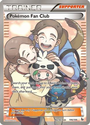 Image of Pokemon Fan Club (106/106) [XY: Flashfire]