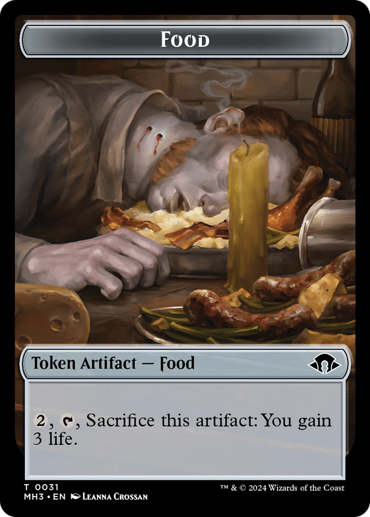 Image of Food // Energy Reserve Double-Sided Token [Modern Horizons 3 Tokens]