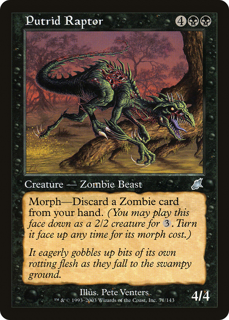 Image of Putrid Raptor [Scourge]