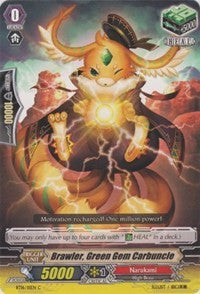 Image of Brawler, Green Gem Carbuncle (BT16/111EN) [Legion of Dragons and Blades ver.E]