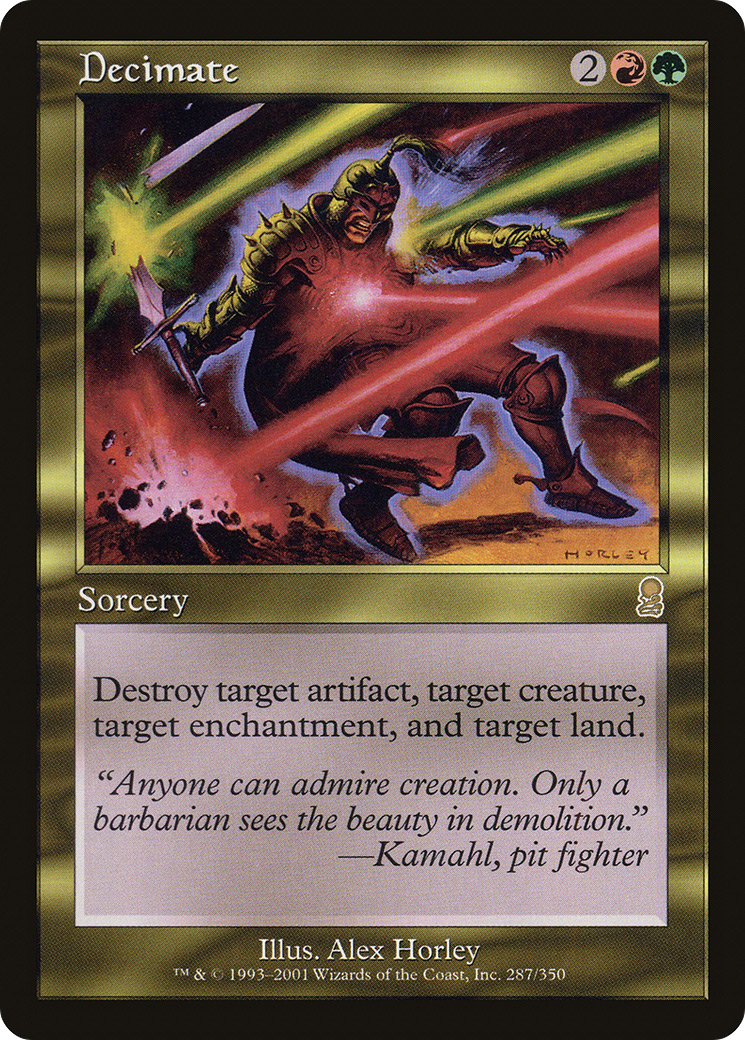 Image of Decimate [Odyssey]