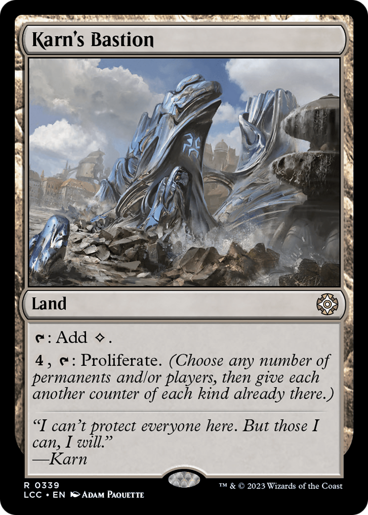 Image of Karn's Bastion [The Lost Caverns of Ixalan Commander]