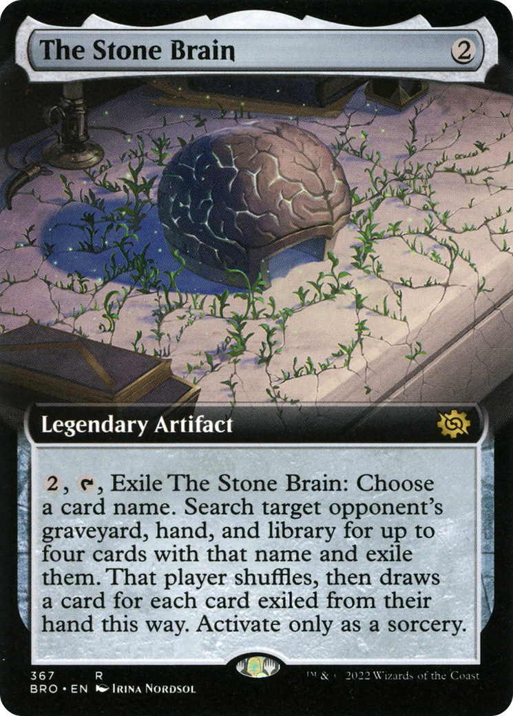 Image of The Stone Brain (Extended Art) [The Brothers' War]