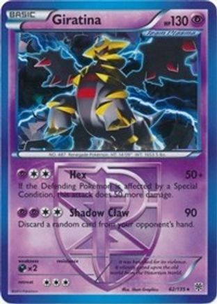 Image of Giratina (62/135) (Theme Deck Exclusive) [Black & White: Plasma Storm]