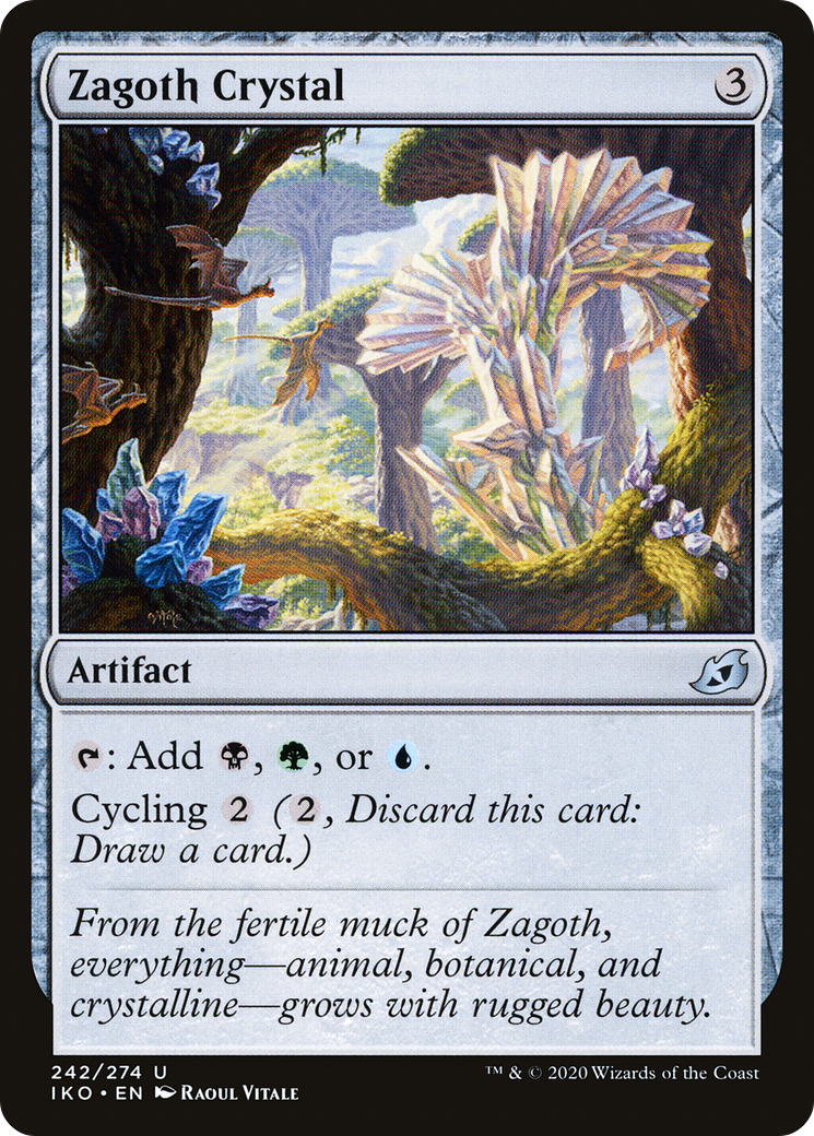 Image of Zagoth Crystal [Ikoria: Lair of Behemoths]