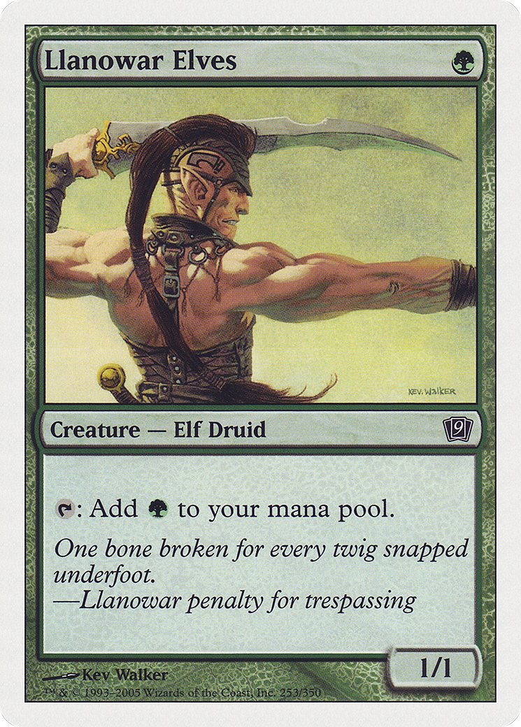 Image of Llanowar Elves [Ninth Edition]