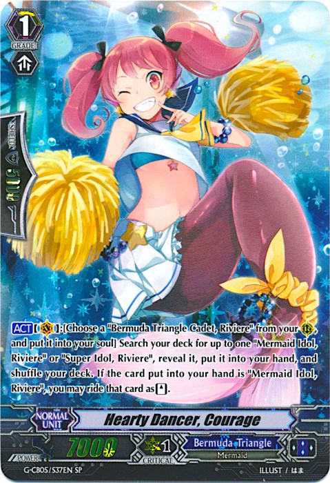 Hearty Dancer, Courage (G-CB05/S37EN) [Prismatic Divas]