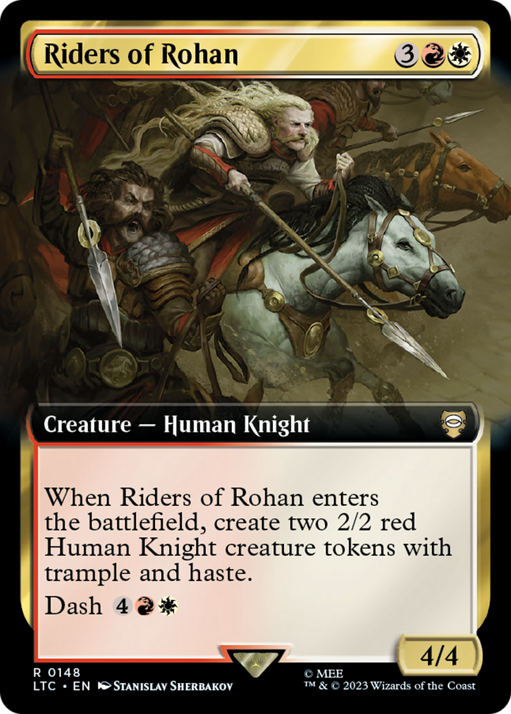 Image of Riders of Rohan (Extended Art) (LTC-148) - Tales of Middle-earth Commander: (Extended Art) Foil