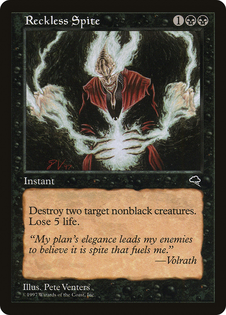 Image of Reckless Spite [Tempest]