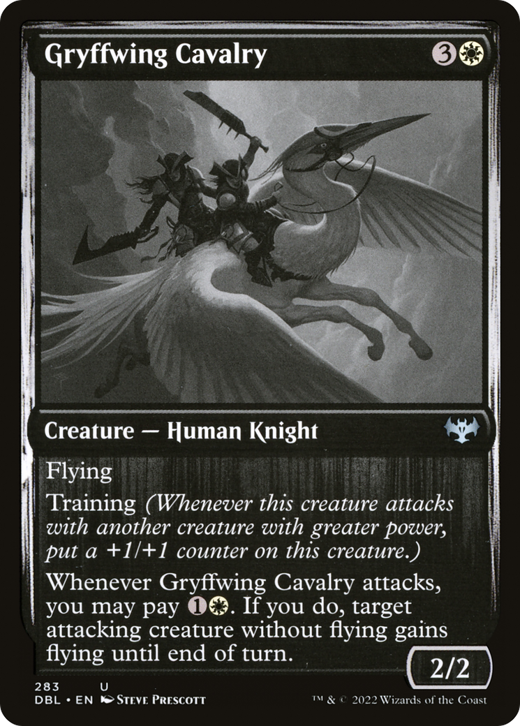 Image of Gryffwing Cavalry [Innistrad: Double Feature]