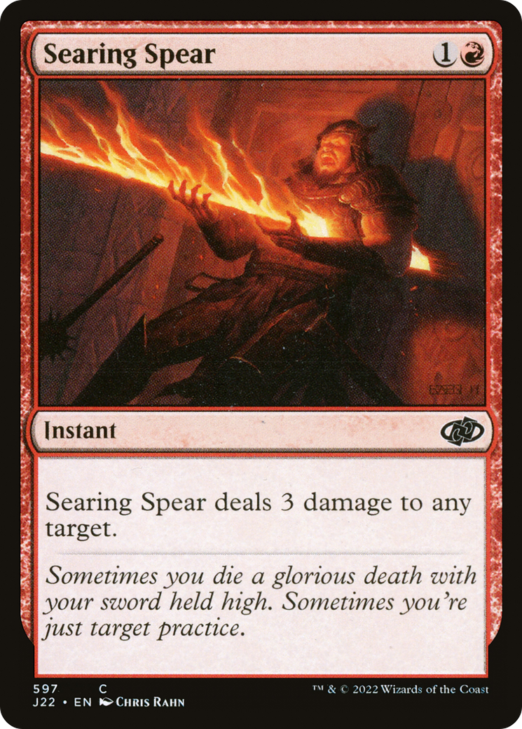 Image of Searing Spear [Jumpstart 2022]