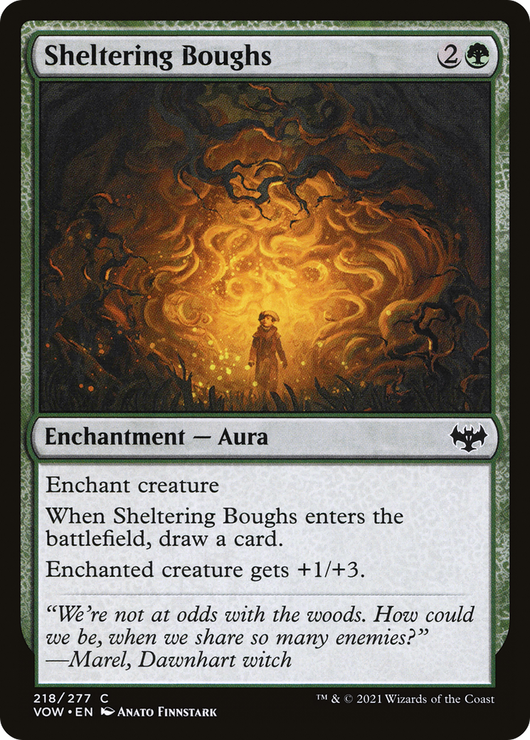 Image of Sheltering Boughs [Innistrad: Crimson Vow]