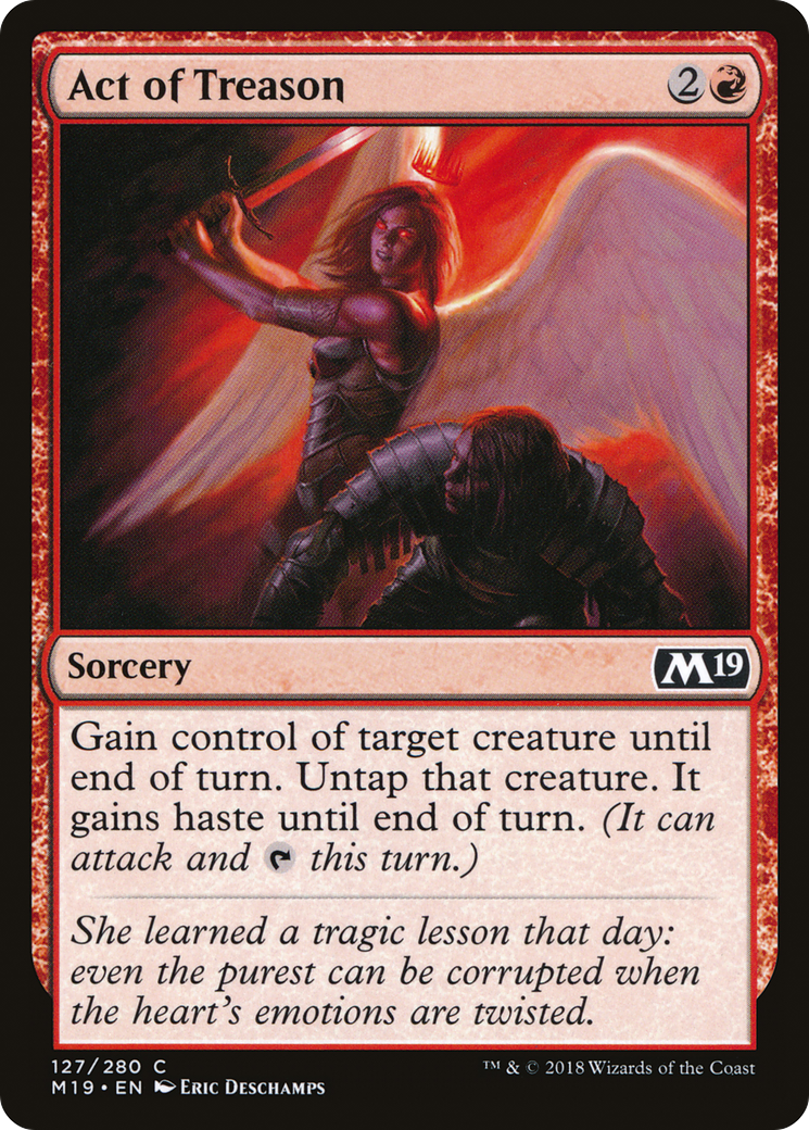 Image of Act of Treason [Core Set 2019]