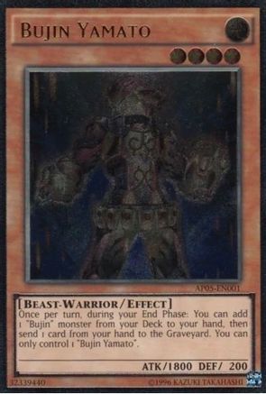 Image of Bujin Yamato [AP05-EN001] Ultimate Rare