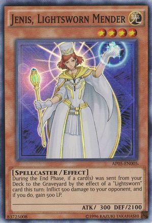 Image of Jenis, Lightsworn Mender [AP05-EN005] Super Rare
