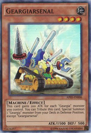 Image of Geargiarsenal [AP05-EN006] Super Rare
