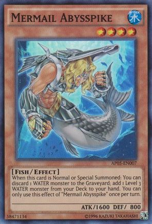 Image of Mermail Abysspike [AP05-EN007] Super Rare