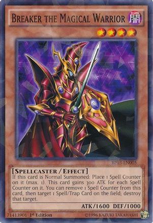 Image of Breaker the Magical Warrior [BP03-EN005] Shatterfoil Rare