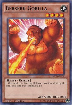 Image of Berserk Gorilla [BP03-EN008] Rare