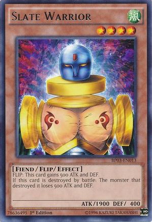 Image of Slate Warrior [BP03-EN013] Rare