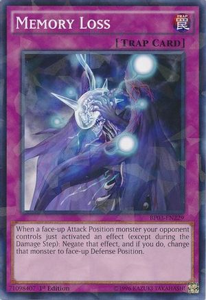 Image of Memory Loss [BP03-EN229] Shatterfoil Rare