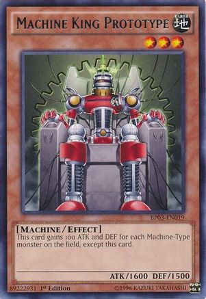 Image of Machine King Prototype [BP03-EN019] Rare