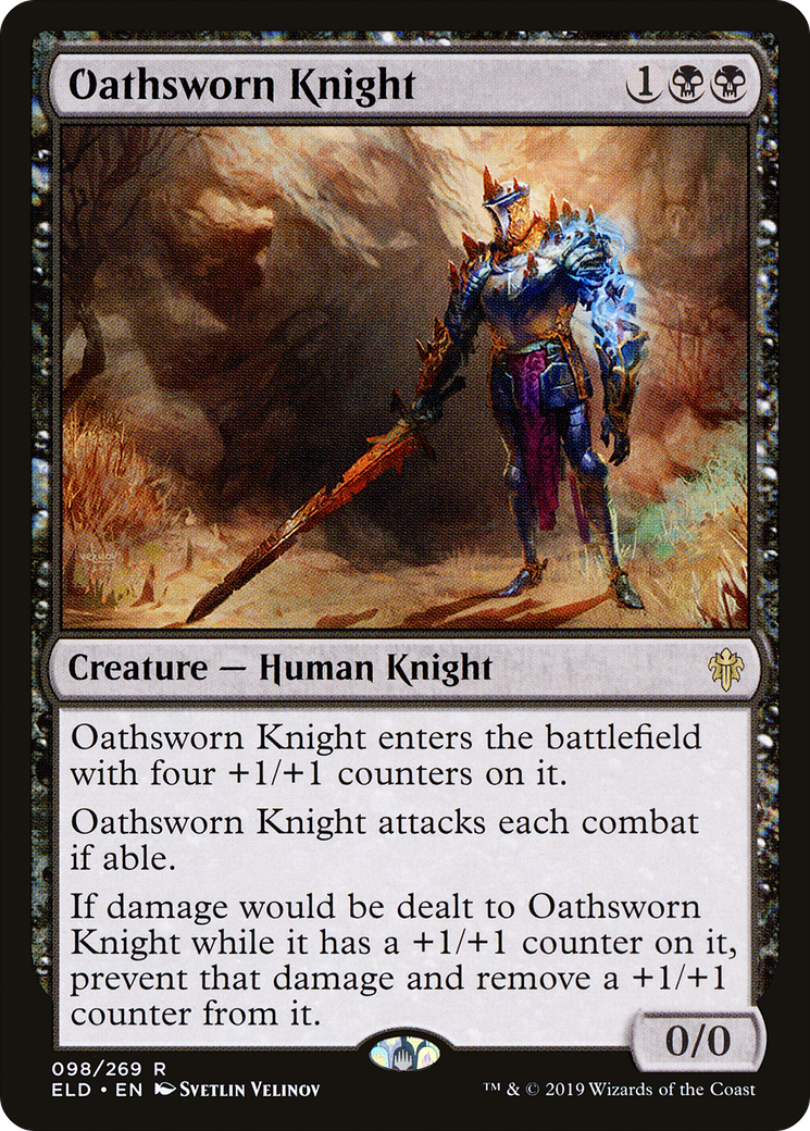 Image of Oathsworn Knight [Throne of Eldraine]