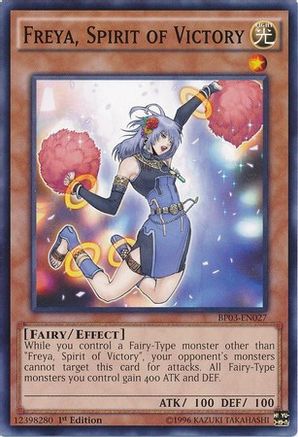 Image of Freya, Spirit of Victory [BP03-EN027] Common