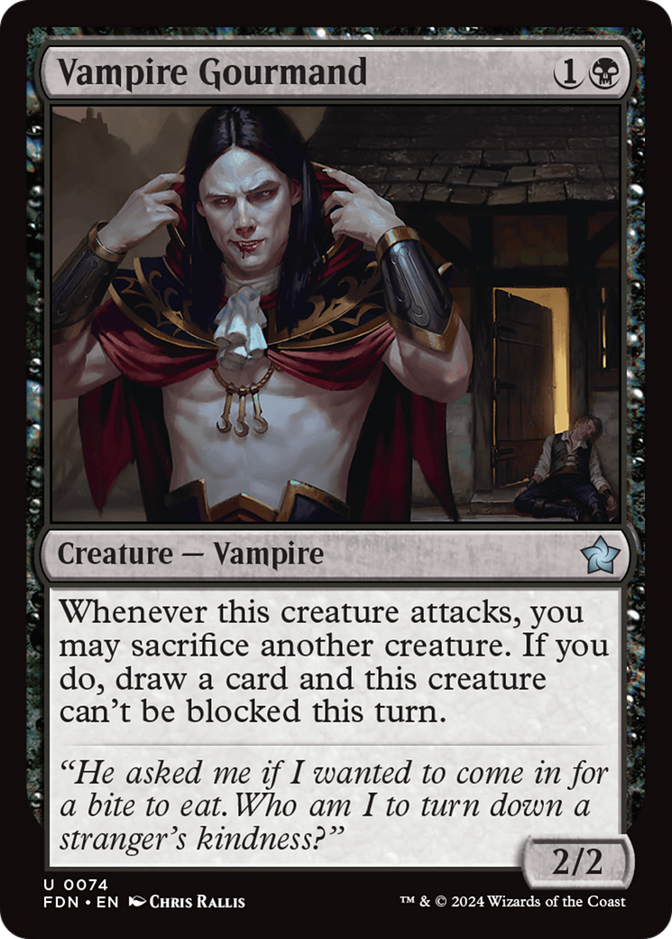 Image of Vampire Gourmand [Foundations]
