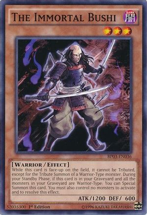 Image of The Immortal Bushi [BP03-EN036] Common
