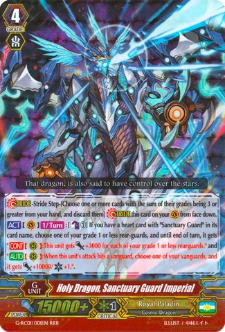 Image of Holy Dragon, Sanctuary Guard Imperial (G-RC01/001EN) [Revival Collection]