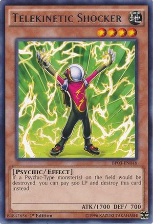 Image of Telekinetic Shocker [BP03-EN048] Rare