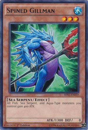 Image of Spined Gillman [BP03-EN059] Rare