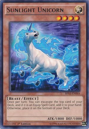 Image of Sunlight Unicorn [BP03-EN064] Rare