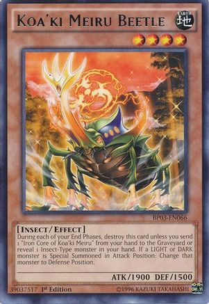 Image of Koa'ki Meiru Beetle [BP03-EN066] Rare